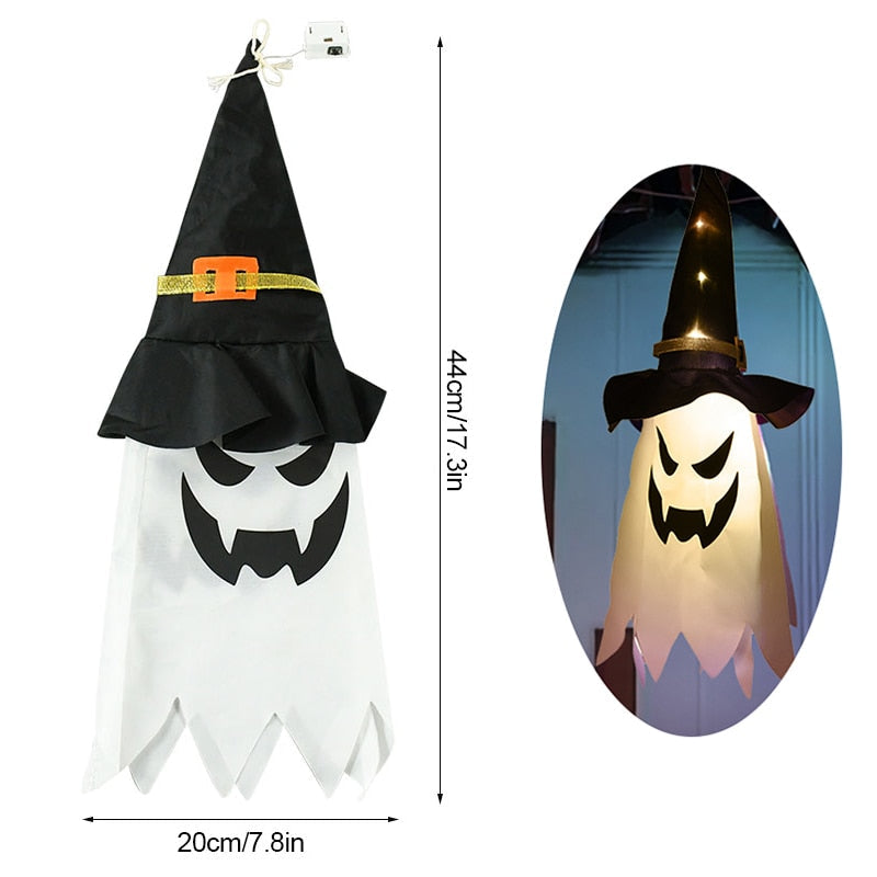 Hangable Scary Ghost Halloween Party Lamp - Image 4