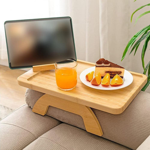 Comfy Sofa Armrest Wooden Tray - Image 0