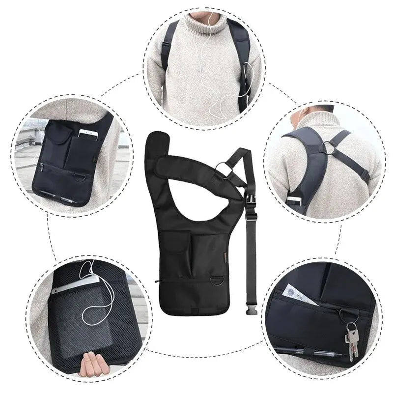 Verge Pocket Underarm Crossbody Bag - Image 5