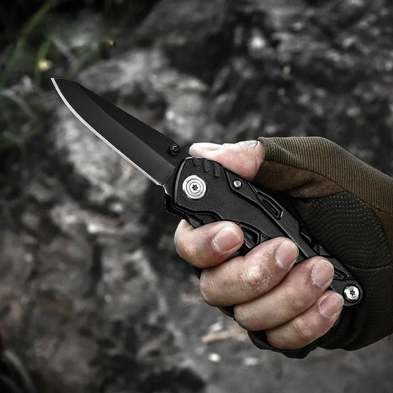 Ultimate Outdoor EDC Buckle Folding Survival Multi-Tool - Image 5