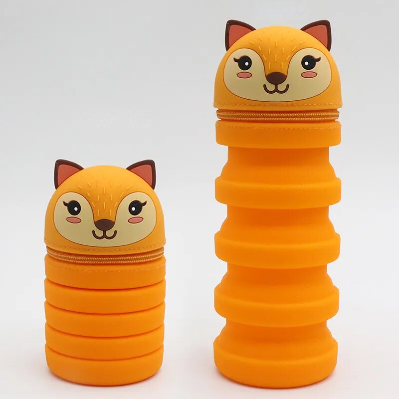 Stretchable Cartoon Flexible Pencil Case - Image 5