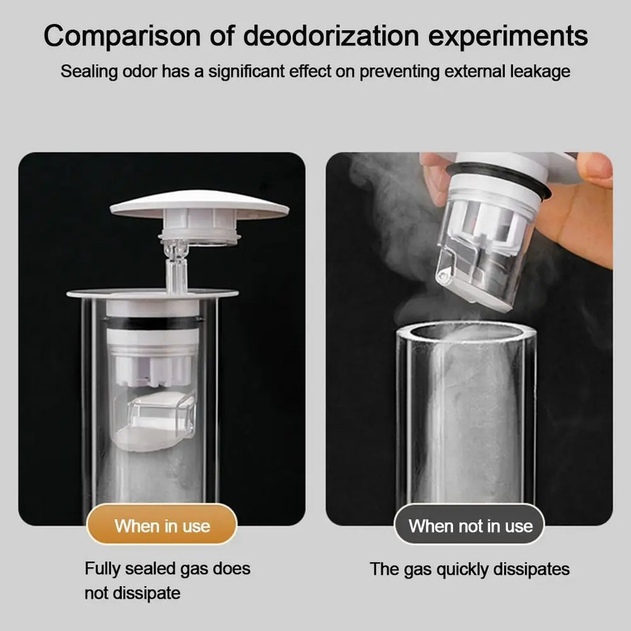Pop-Up Universal Anti-Odor No Bug Bathroom Sink Strainer - Image 2