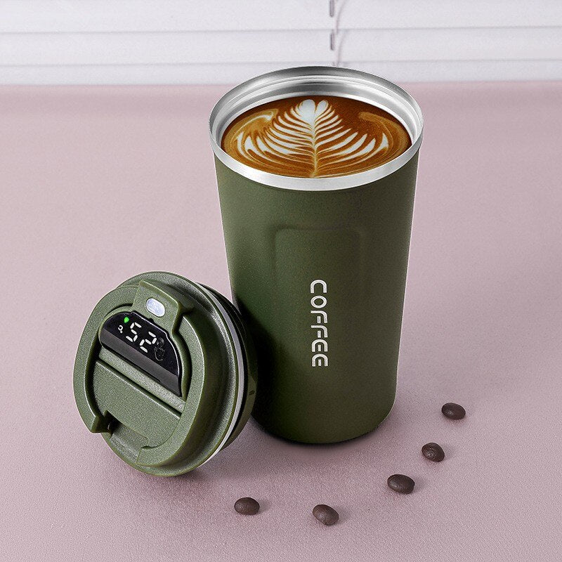 LED Temperature Display Smart Thermos Coffee Mug - Image 11