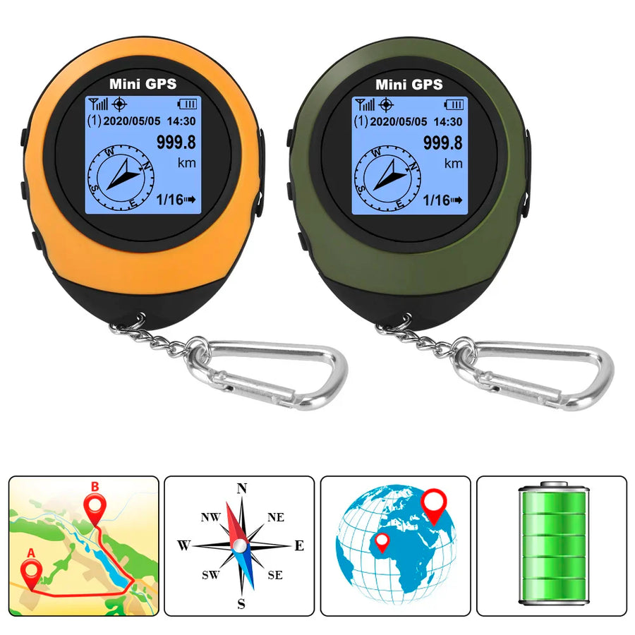 Compact Satellite GPS Navigator High-Precision Compass Tracker Device - Image 3