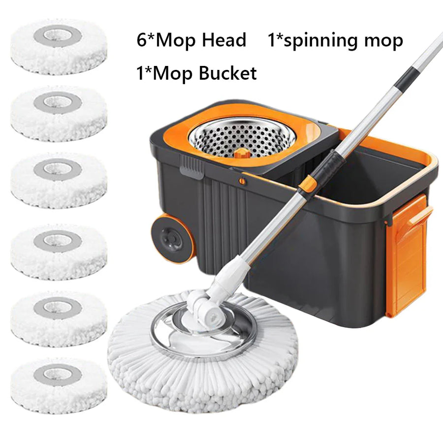 Ultra Dry Turbo Clean Microfiber Easy Cleaner Mop - Image 9