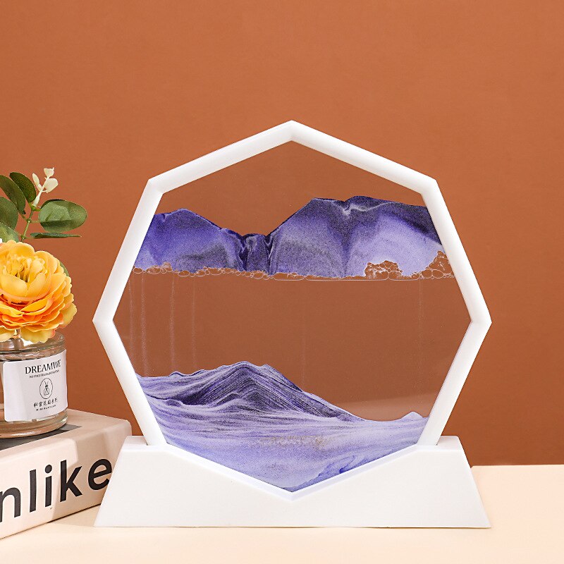 Deep Sea Flowing Hexagon Sand Decor - Image 4