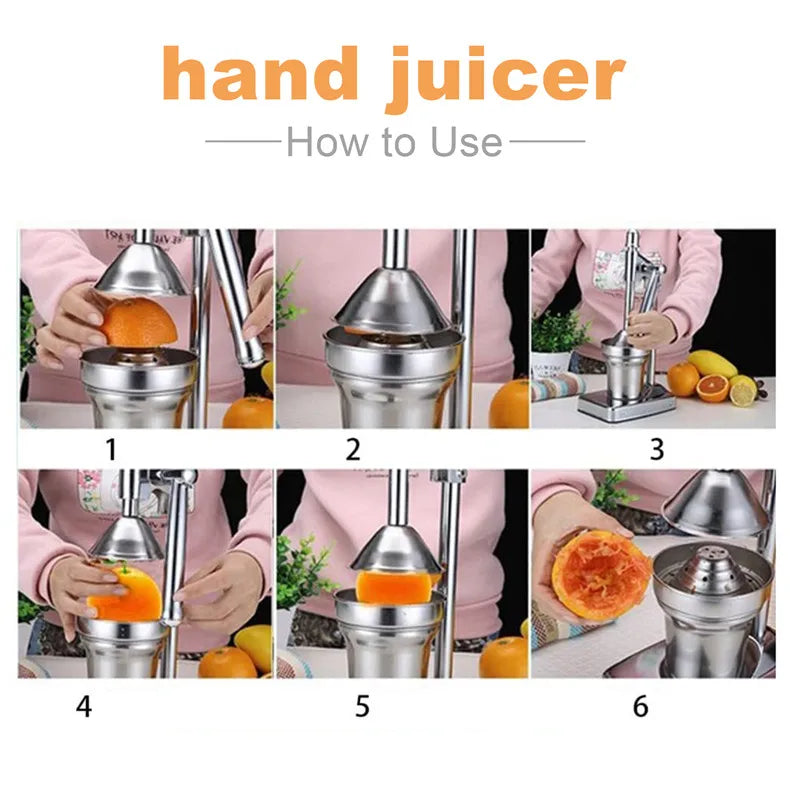 Professional Grade Manual Fruit Squeezer Gadget - Image 3