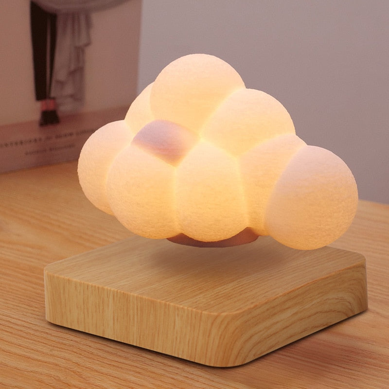 Magnetic Buble Cloud Levitating Night Lamp - Image 1