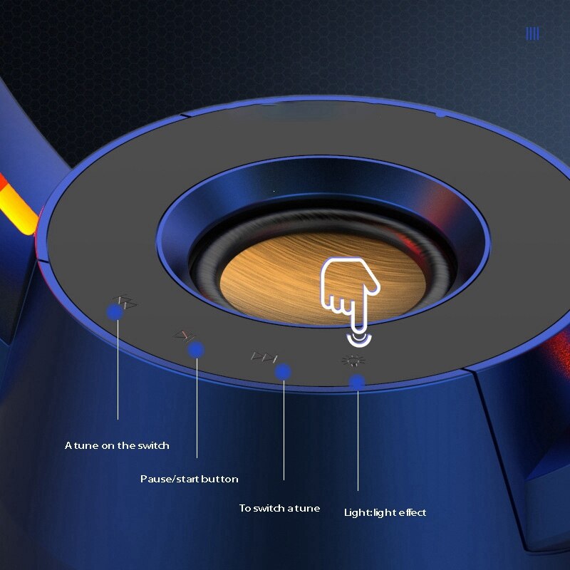 Saturn Magnetic Levitating Bluetooth Speaker - Image 2