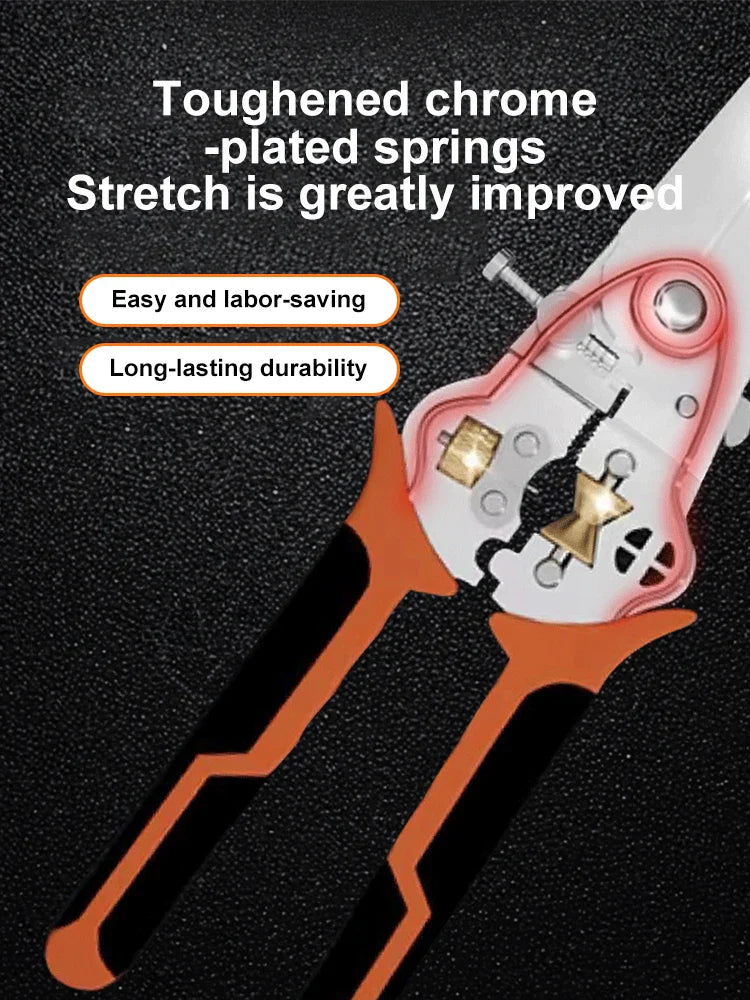Heavy-Duty 10in1 Wire Cutter Stripping Pliers - Image 2
