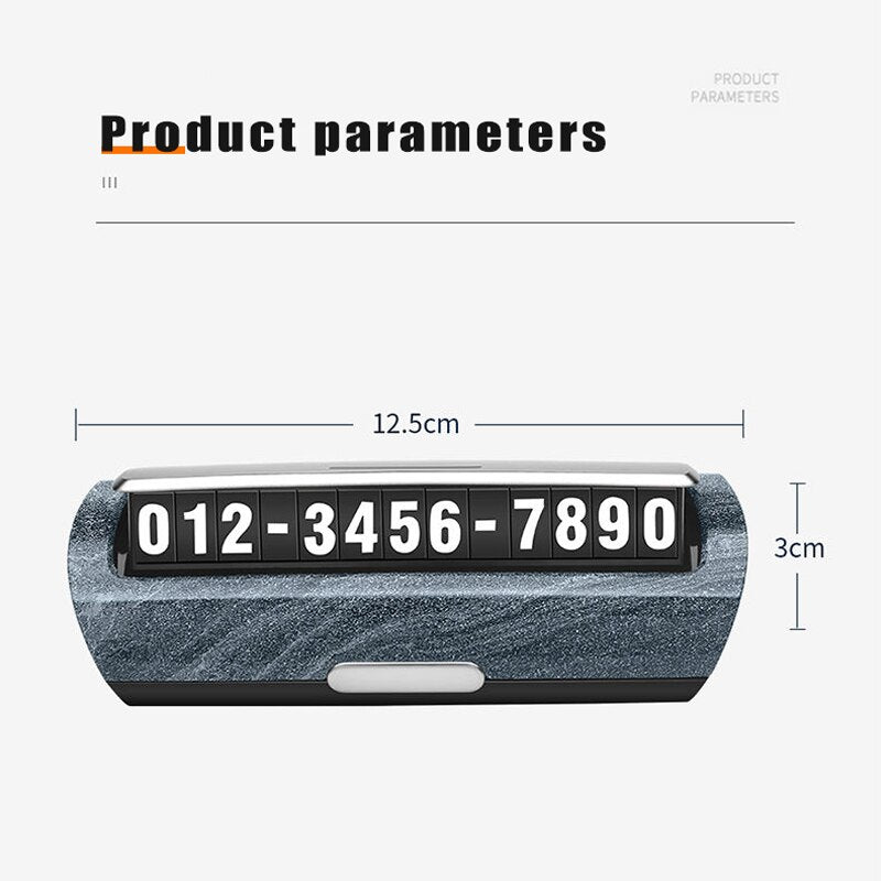 Elegant Car Parking Number Plate - Image 5