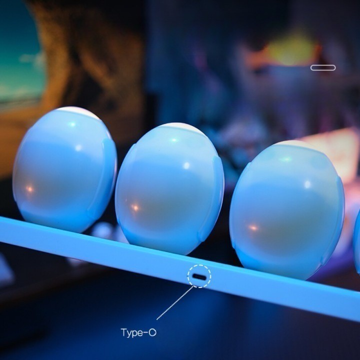 Space Capsule Voice Control Colorful Night Lamp - Image 3