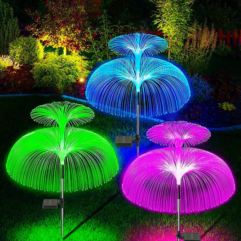 Solar-Powered Floating Jellyfish Garden Lights - Image 0