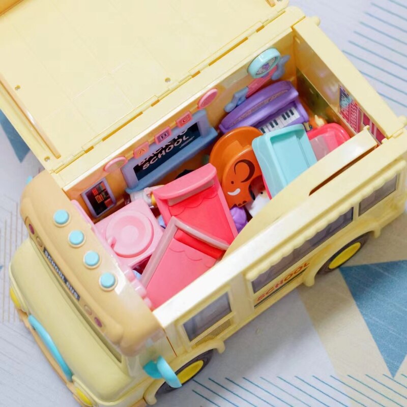 Mega School Party Express Bus House Toy - Image 3