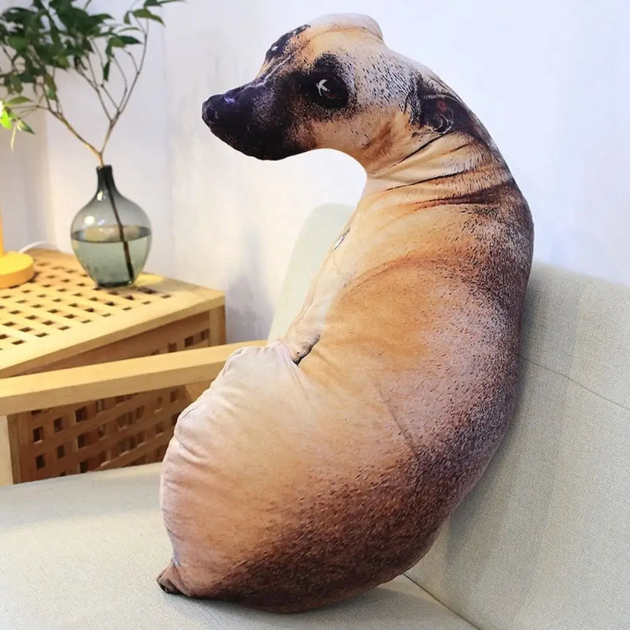 Realistic Dog Soft Dog Plush Pillows - Image 1