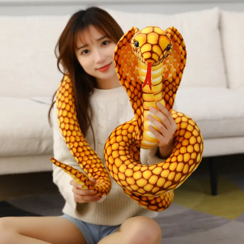 Colorful Cobra Plush Toy - Image 0