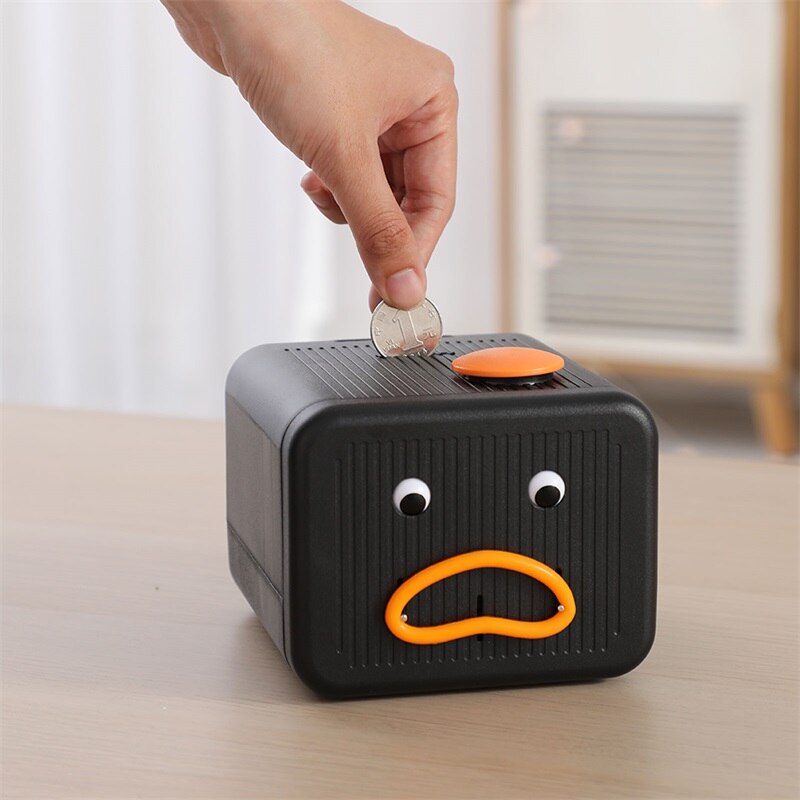 Funny Face Money Saving Piggy Bank - Image 0
