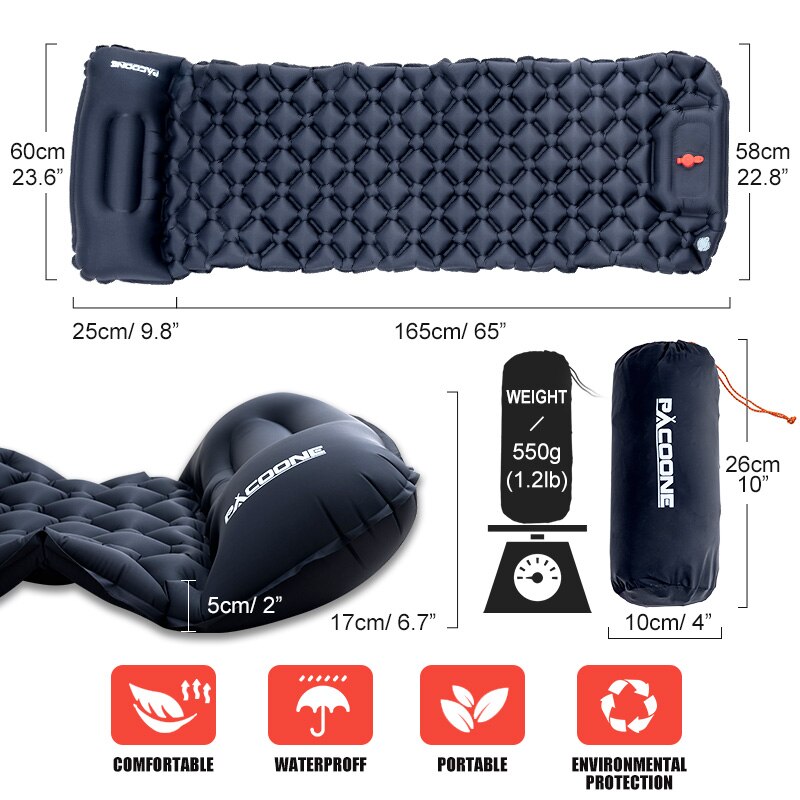 Ultra-Light Outdoor Inflatable Camping Mattress - Image 4