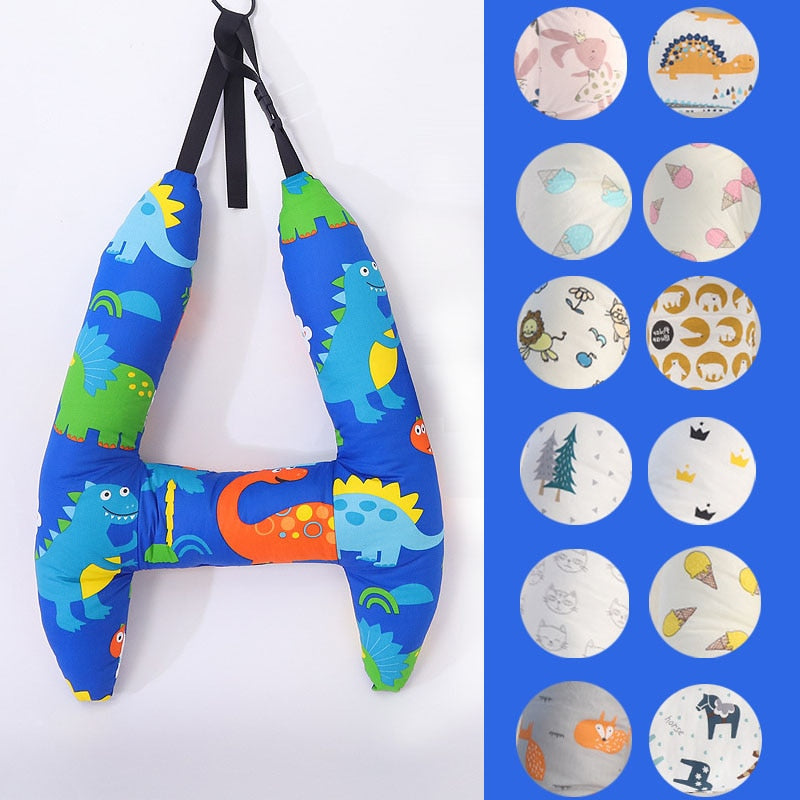 Journey Ready Cartoon Children Travel Pillow - Image 1
