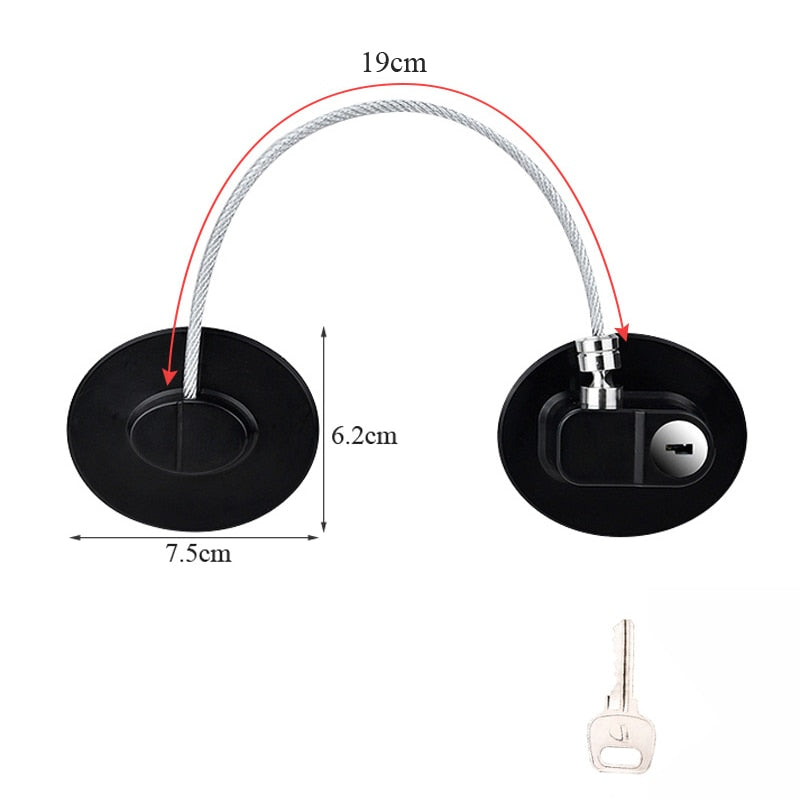 Safe Baby Secure Door Cabinet Lock - Image 8
