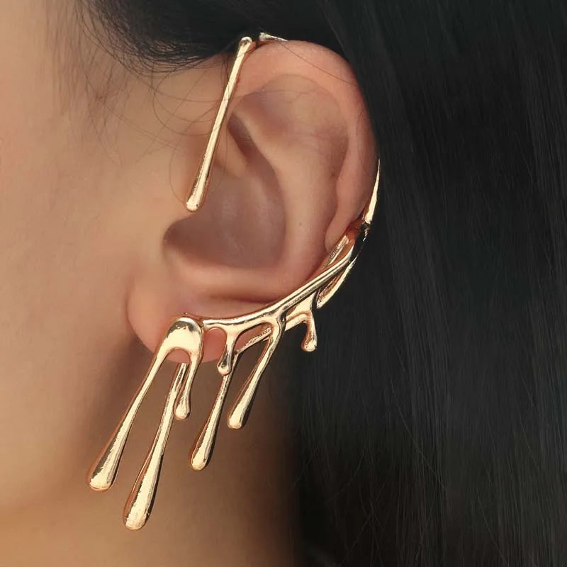 Shiny Snake Wrap Earring - Image 7