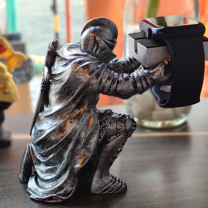 Guardian of Timepiece Medieval Watch Holder - Image 0