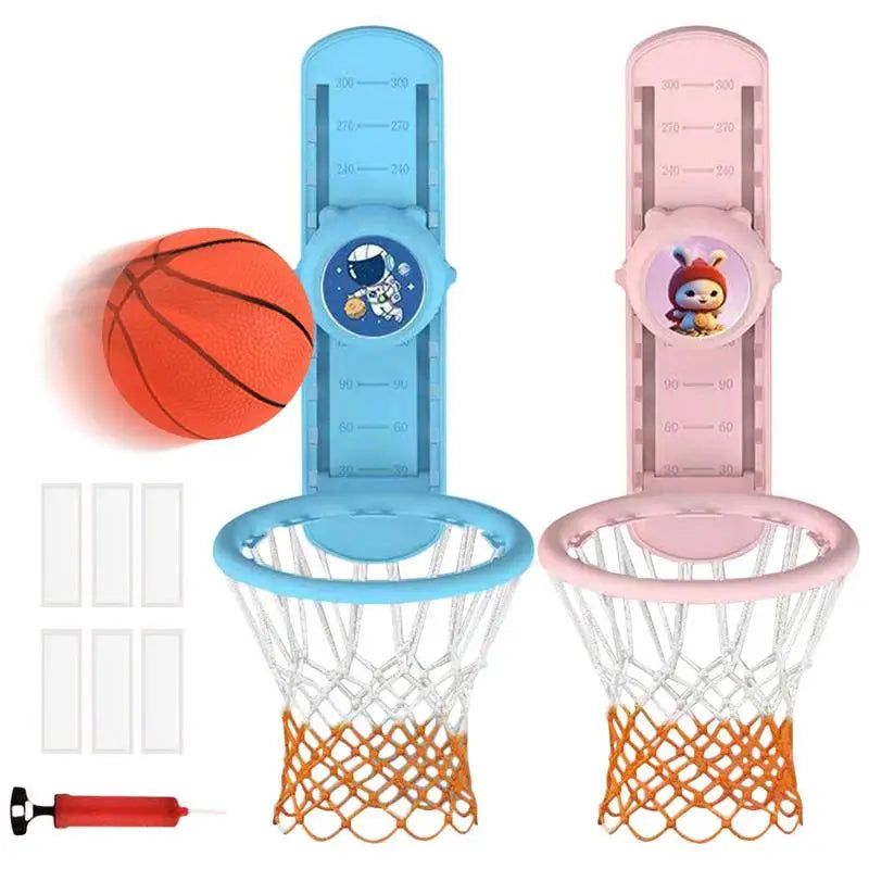 Basketball Hoop Interactive Fun Jump Trainer Toy - Image 3