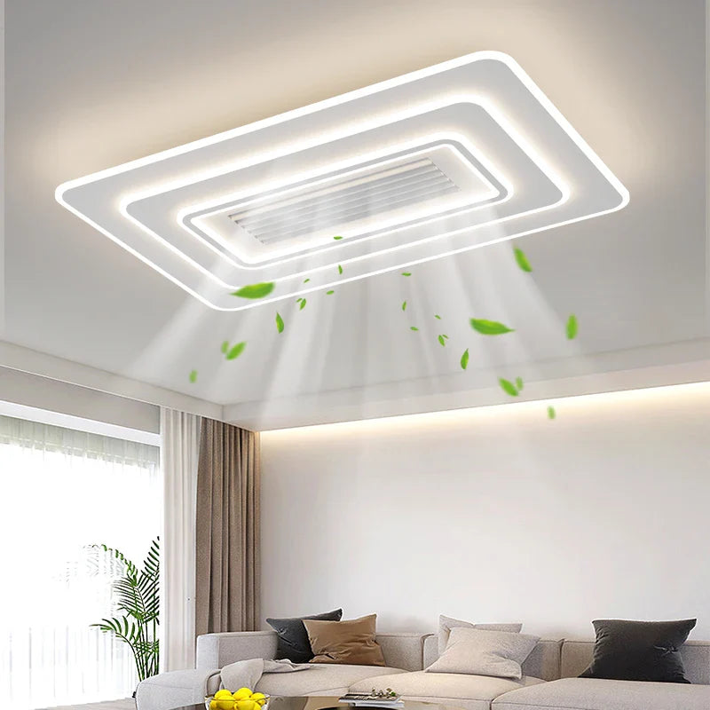 Ultra Cool Breeze Bladeless Energy LED Star Ceiling Fan - Image 4