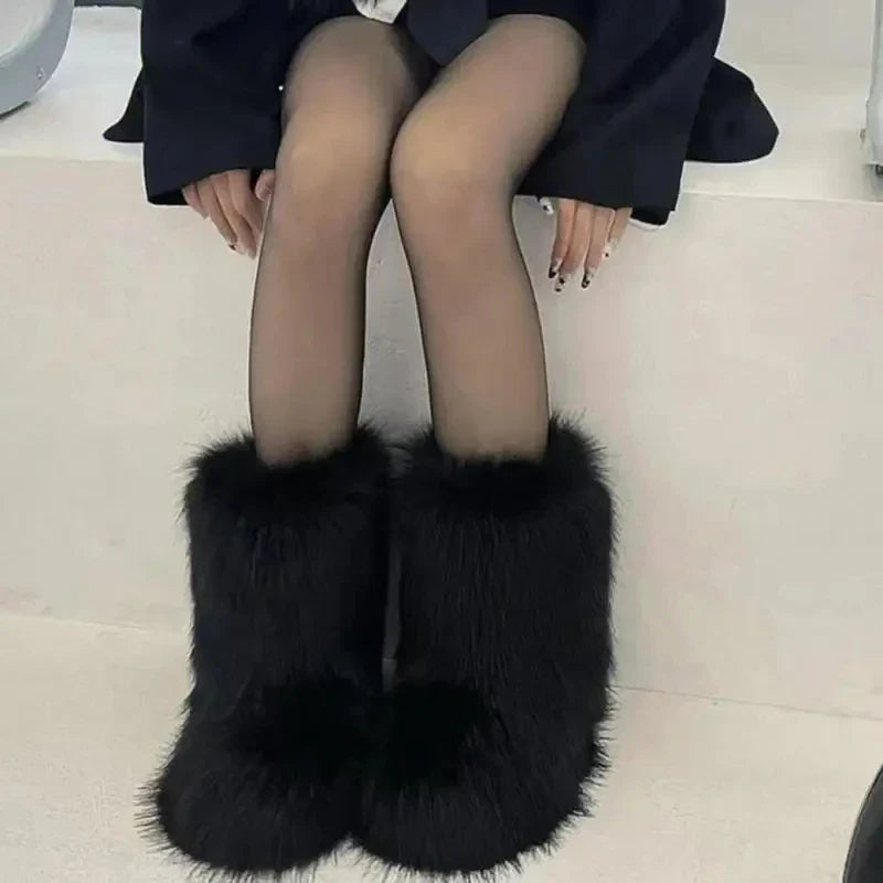 Wild Paw High Fluff Fantasy Boots - Image 1