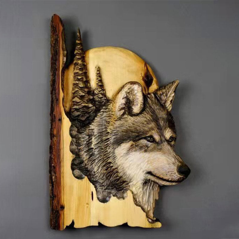 Handcrafted Nature Embrace Animal Sculptures Decor - Image 1