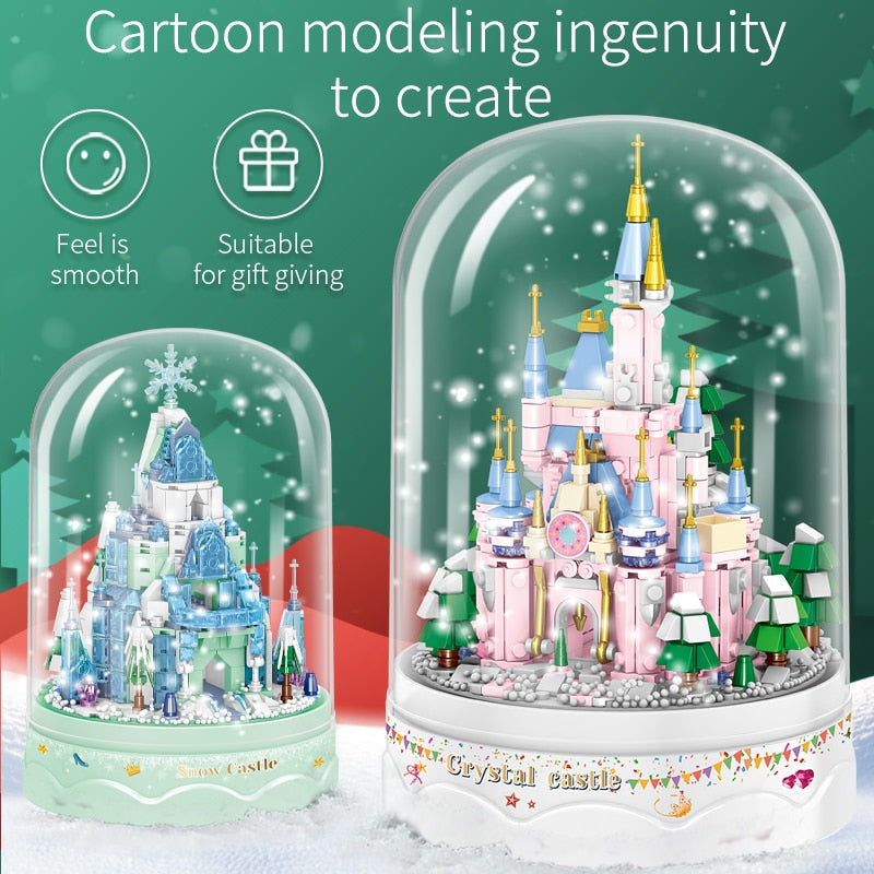 Royal Architecture Cartoon Castle Music Box - Image 3