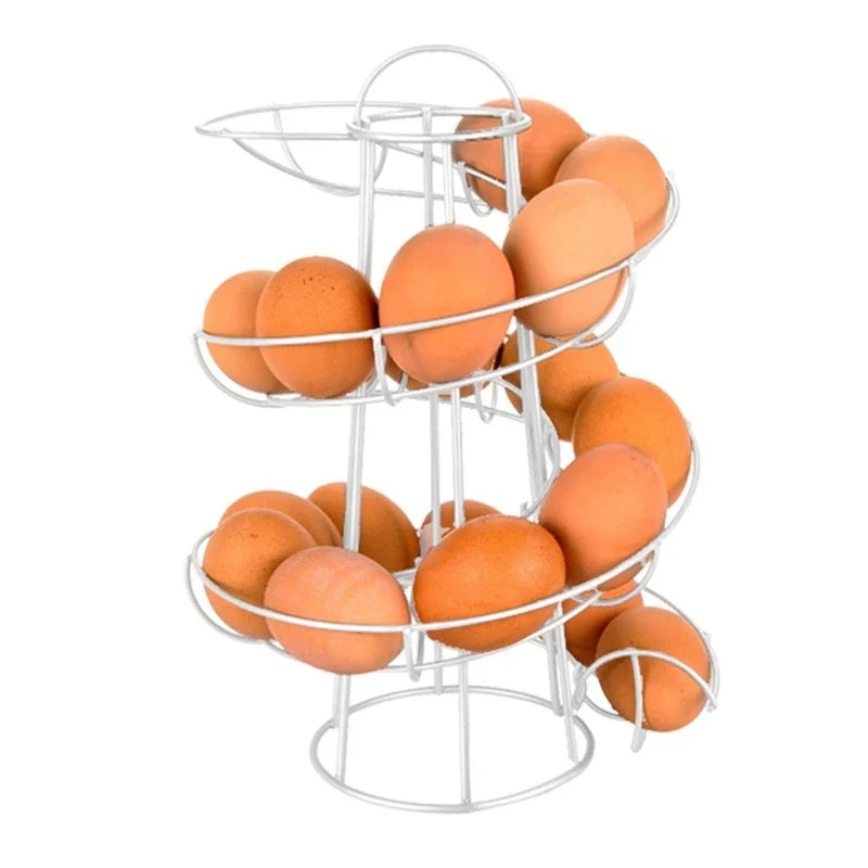 Spiral Rolling Egg Dispenser Rack - Image 4