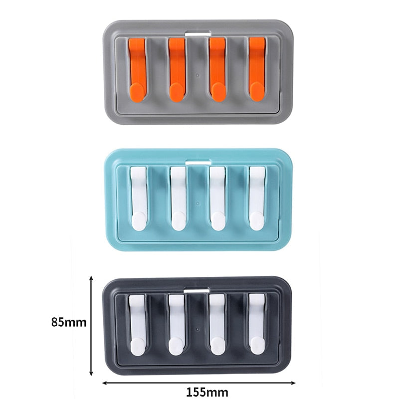 Wall-Mounted Phone Holder Kitchen Organizer Rack - Image 5