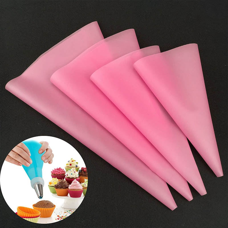 4Pcs Diy Reusable Pastry Icing Bag - Image 10