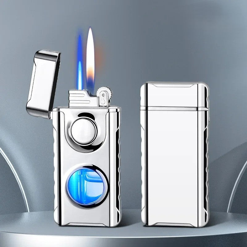 Dual-Fire Metal Windproof Lighter - Image 8