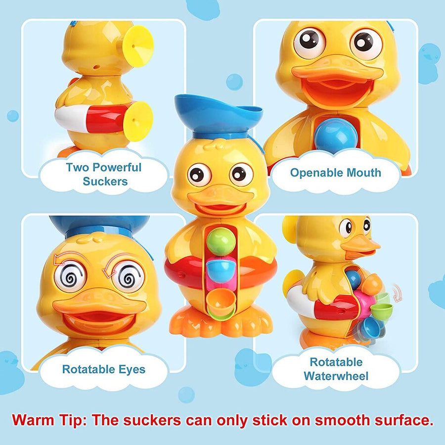 Duck Waterwheel Baby Bath Toy - Image 4