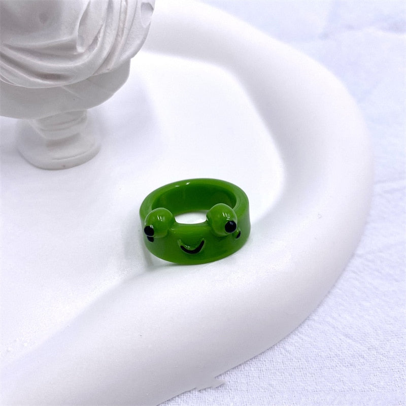 Smiling Frog Kids Ring - Image 4