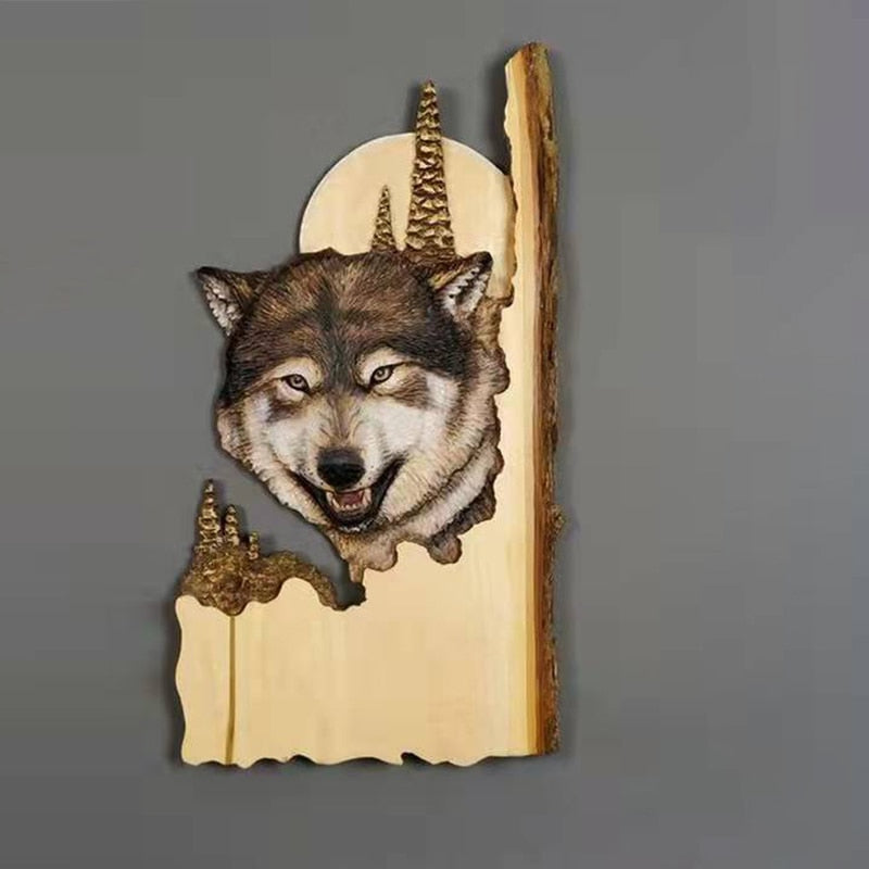 Handcrafted Nature Embrace Animal Sculptures Decor - Image 8