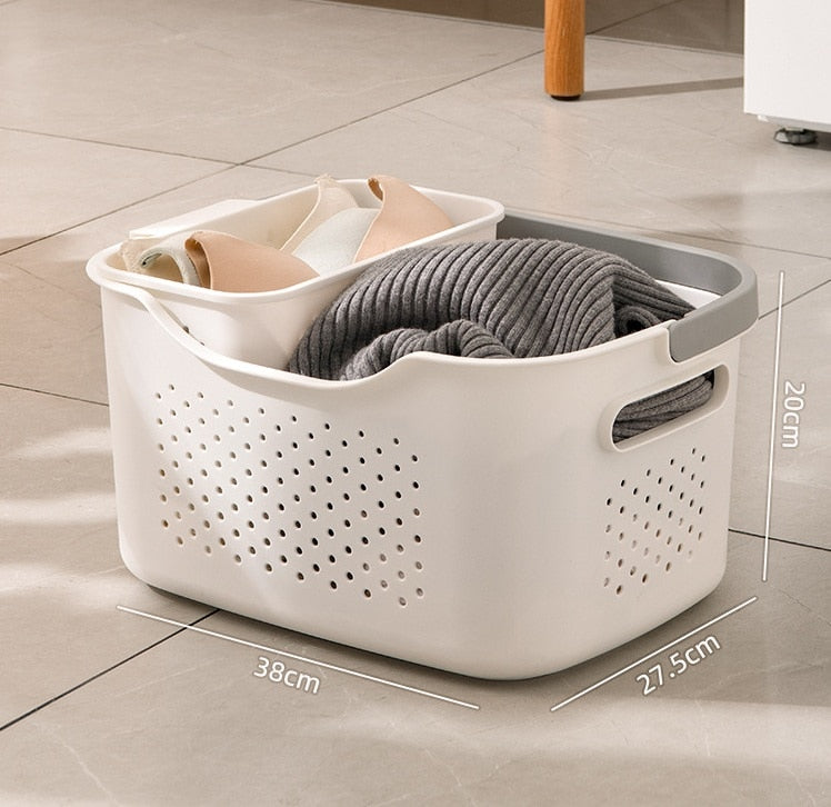 Japanese Style Durable Breathable Laundry Basket - Image 4