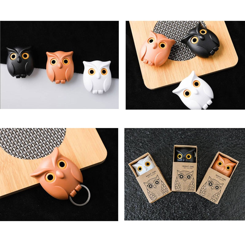 Artful Charming Animal Magnetic Keychain Organizer Hook - Image 1