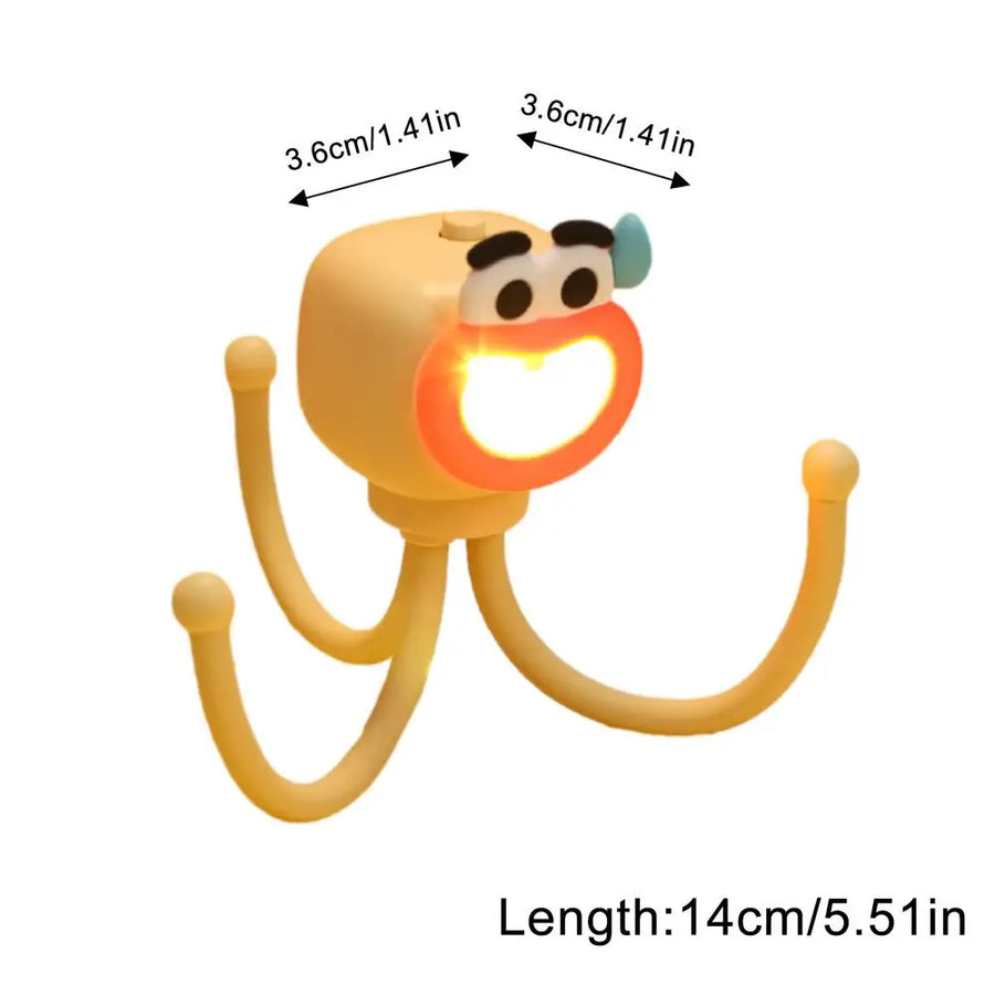 Adjustable Octopus Night Lamp Phone Holder - Image 9