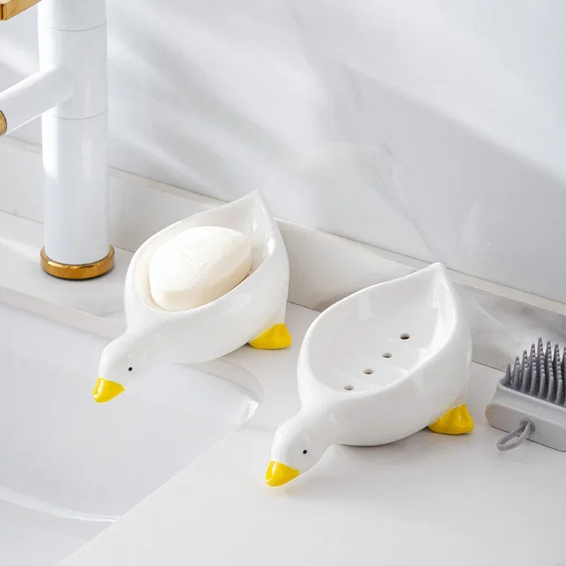 Angry Duck Cartoon Storage Drainable - Image 0