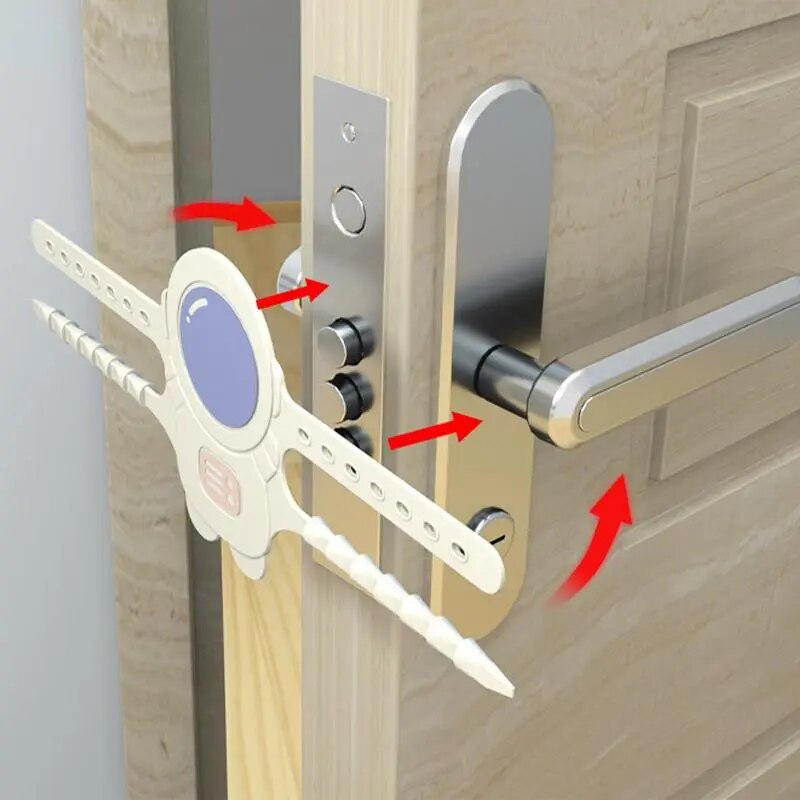 Silent Shield Noise Reduction Door Lock Cover - Image 1