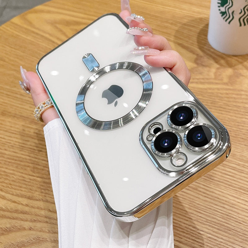 Sky Clear Transparent Silicone iPhone Case - Image 9