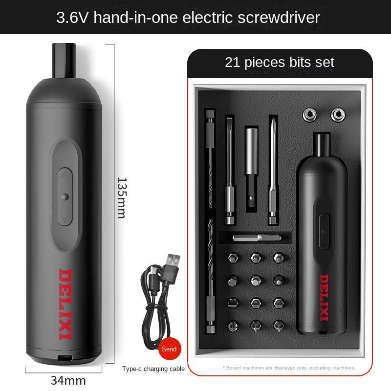 Turbo Rechargeable Screwdriver Set - Image 1