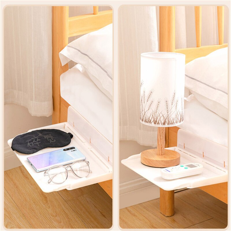 Space Saver Foldable Bedside Organizer Shelf - Image 2