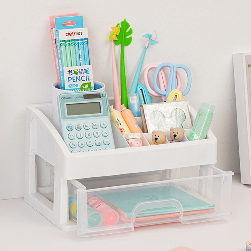 Tidy Tower Desk Organizer Storage Box - Image 10