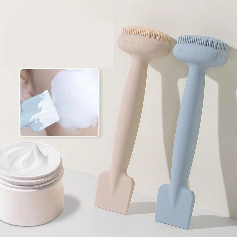 Shine Dual-Head Facial Fusion Mask Applicator Brush - Image 1