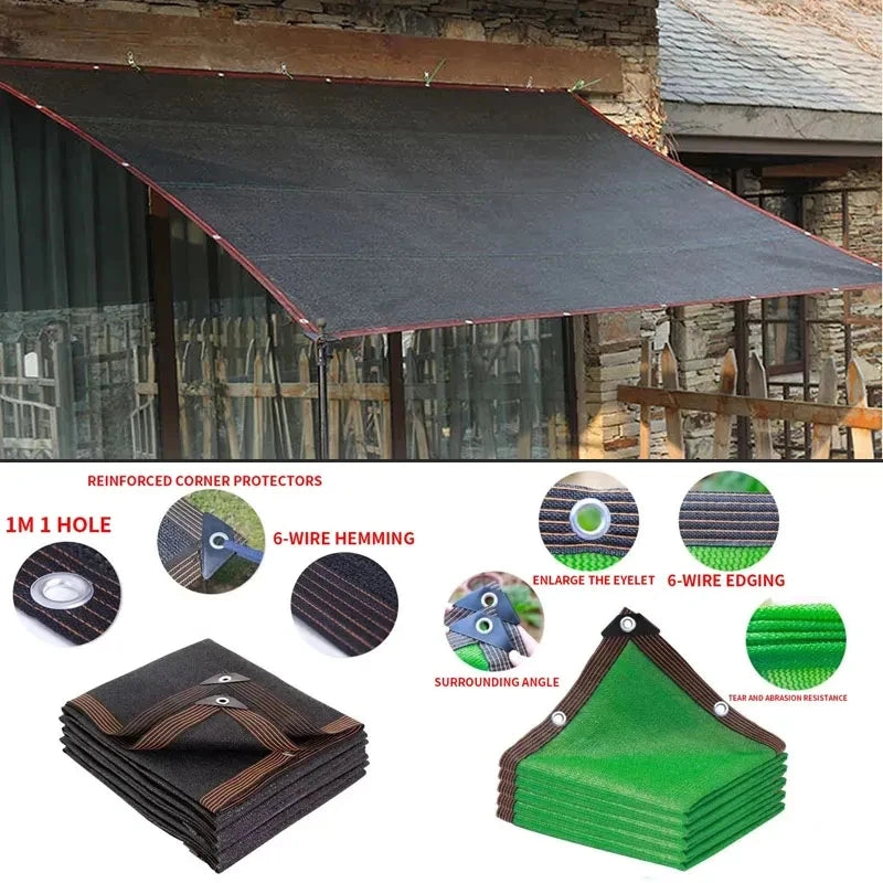 Anti-UV Sunblock Mesh Durable Balcony Privacy Screen - Image 1
