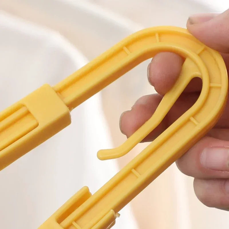 Long Hanger Retractable Adjustable Clothes Dryer Rack - Image 1